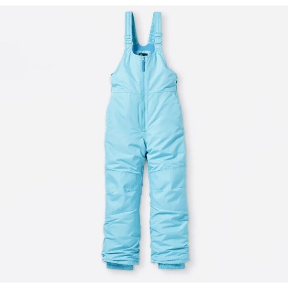 All in Motion Girl Waterproof Snow Sport Bib snowsuit Size Small (6/6x) Teal - Picture 1 of 5